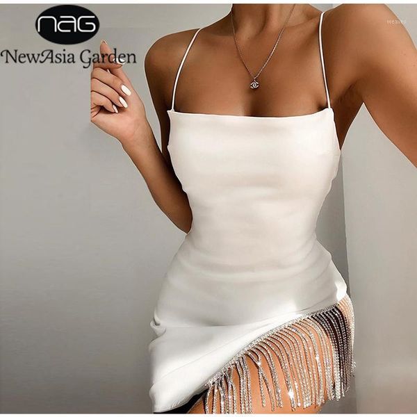 newasia 2 layers diamond party dress women 2020 summer backless tassel hem valentine club dress elegant white mini1, Black;gray
newasia 2 layers diamond party dress women 2020 summer backless tassel hem valentine club dress elegant white mini1, Black;gray
