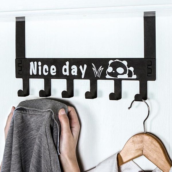 over door hook hanger panda removable storage rack 6 hooks holder home organizer for coat towel bag kid room metal robe
over door hook hanger panda removable storage rack 6 hooks holder home organizer for coat towel bag kid room metal robe