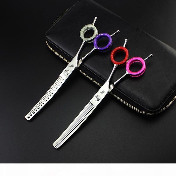 2018 new style 7 inch teeth pet dog curved thinning scissors professional shears dog grooming pet hair cut scissors
2018 new style 7 inch teeth pet dog curved thinning scissors professional shears dog grooming pet hair cut scissors