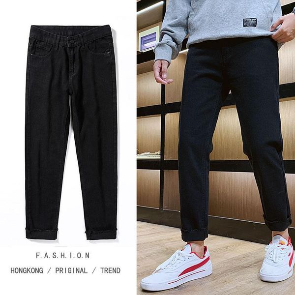 summer jeans men's slim fashion washed solid color casual jeans pants men streetwear wild hip hop denim trousers mens 27-361, Blue
summer jeans men's slim fashion washed solid color casual jeans pants men streetwear wild hip hop denim trousers mens 27-361, Blue
