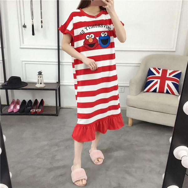 100% cotton cartoon short women sleepwear plus fat extended nightgown night dress round neck night gown embroidery sleep wear1, Black;red
100% cotton cartoon short women sleepwear plus fat extended nightgown night dress round neck night gown embroidery sleep wear1, Black;red