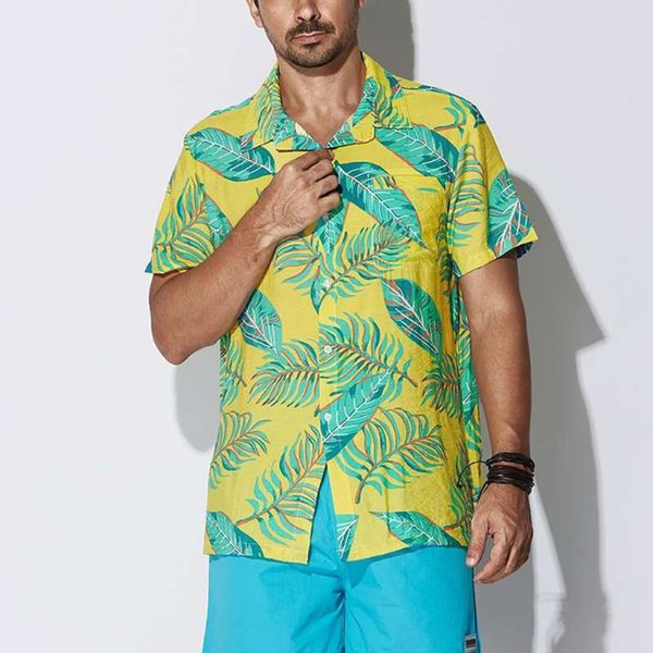 men's casual shirts l-4xl baggy beach hawaiian print short sleeve button retro blouse men clothing soft comfortable shirt, White;black
men's casual shirts l-4xl baggy beach hawaiian print short sleeve button retro blouse men clothing soft comfortable shirt, White;black