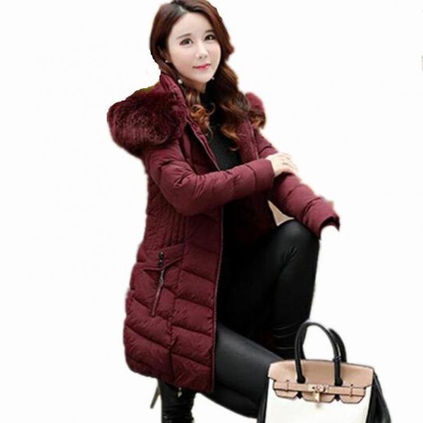 women's down & parkas big fur collar winter jacket coat female 2021 fashion thin women parka cotton student outwear vogue 6xl, Black
women's down & parkas big fur collar winter jacket coat female 2021 fashion thin women parka cotton student outwear vogue 6xl, Black