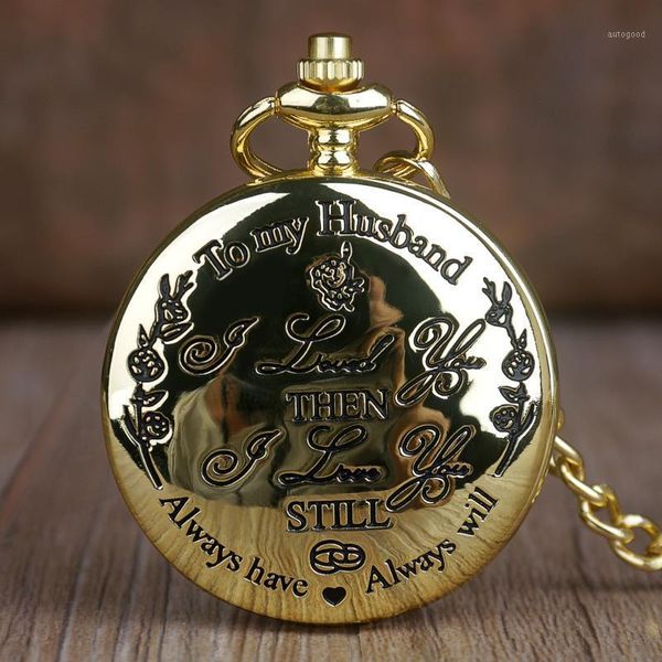 pocket watches to my husband quartz fashion casual fob chain watch gifts for lover watch1, Slivery;golden
pocket watches to my husband quartz fashion casual fob chain watch gifts for lover watch1, Slivery;golden