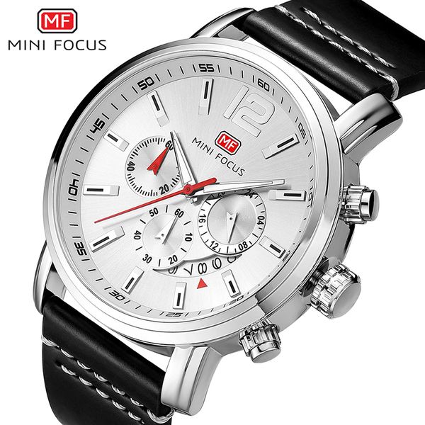 mini focus luxury brand mens wrist watch men waterproof chronograph leather strap quartz wristwatch man relogio masculino, Slivery;brown
mini focus luxury brand mens wrist watch men waterproof chronograph leather strap quartz wristwatch man relogio masculino, Slivery;brown
