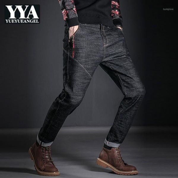 men full length black jeans casual streetwear loose fit hip hop cowboy denim pants male zip spring new trousers large size 28-381, Blue
men full length black jeans casual streetwear loose fit hip hop cowboy denim pants male zip spring new trousers large size 28-381, Blue