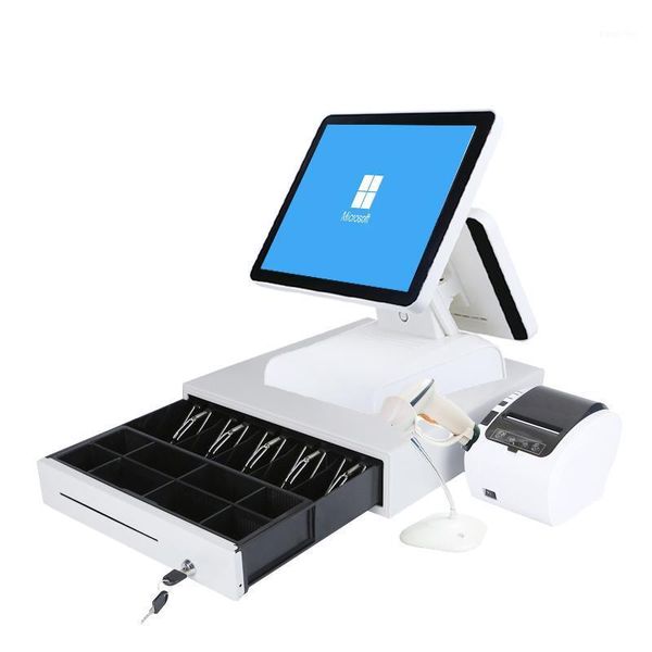 full set of dual sreen 15+12inch machine cash register point of sales system1
full set of dual sreen 15+12inch machine cash register point of sales system1