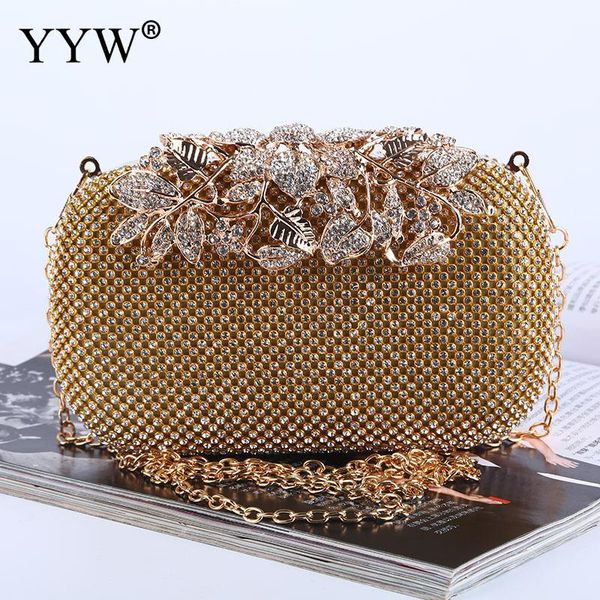evening bags chic leaf diamonds elegant women rhinestones silver shining crystal chain shoulder clutch handmade bag gold
evening bags chic leaf diamonds elegant women rhinestones silver shining crystal chain shoulder clutch handmade bag gold