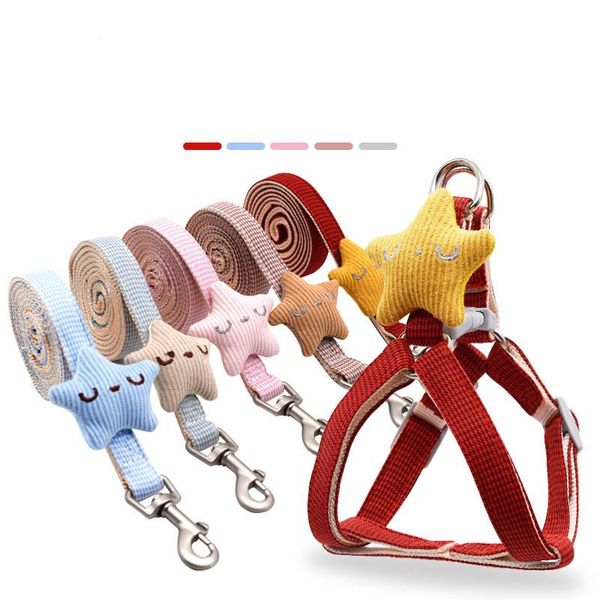dog collars & leashes five pointed star puppet flat rope pet tractionchest strap plaid chain small and medium sized fashionable
dog collars & leashes five pointed star puppet flat rope pet tractionchest strap plaid chain small and medium sized fashionable