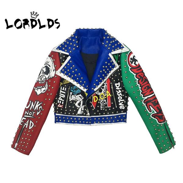 lordlds women faux leather jacket biker rock punk style short cropped jackets streetwear coats and jackets for woman, Black;brown
lordlds women faux leather jacket biker rock punk style short cropped jackets streetwear coats and jackets for woman, Black;brown