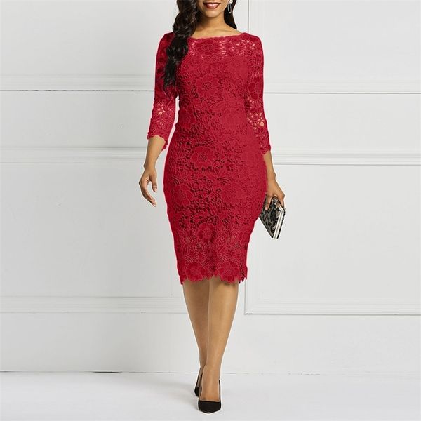 evening party date women blue see through hollow out floral red lace bodycon dress office lady spring summer work basic dresses y200418, Black;pink
evening party date women blue see through hollow out floral red lace bodycon dress office lady spring summer work basic dresses y200418, Black;pink