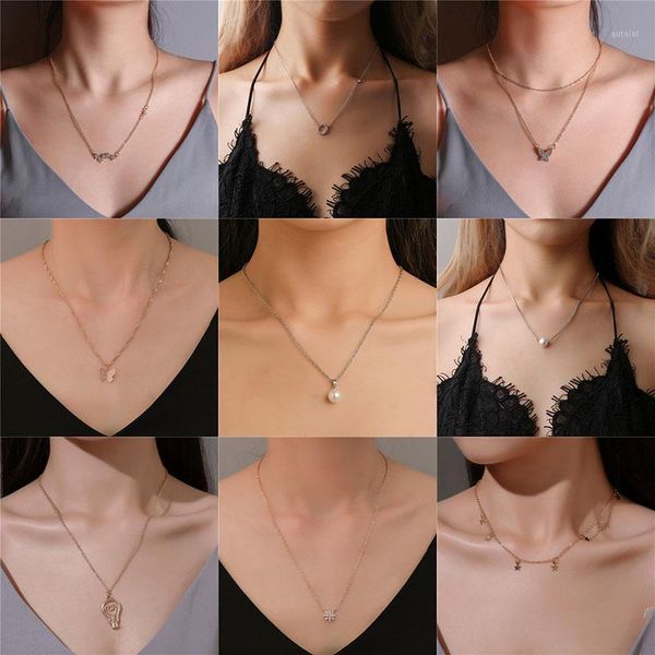 abdoabdo pendant necklace women korean butterfly choker necklace personality women alloy clavicle chain gold collares1, Silver
abdoabdo pendant necklace women korean butterfly choker necklace personality women alloy clavicle chain gold collares1, Silver