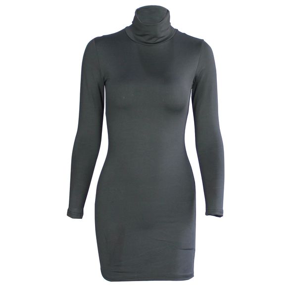 womens fashion dressladies dress high collar long sleeve slim bag hip skirt qzxmf3s1dd, Black;gray
womens fashion dressladies dress high collar long sleeve slim bag hip skirt qzxmf3s1dd, Black;gray