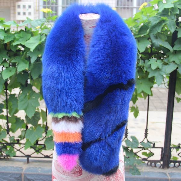 2020 new fashions of from fox scarf fur collar really warm winter female skin shawl track, Blue;gray
2020 new fashions of from fox scarf fur collar really warm winter female skin shawl track, Blue;gray