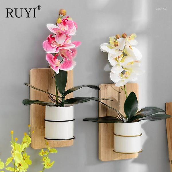 nordic creative wall hanging flower pot ceramic ins simulation plant phalaenopsis hydroponic small flower office home decoration1
nordic creative wall hanging flower pot ceramic ins simulation plant phalaenopsis hydroponic small flower office home decoration1