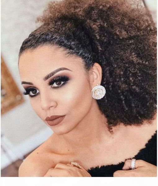 chic afro kinky curly ponytail hair extension natural brown clip in remy hair afro drawstring ponytail hairpiece for black women
chic afro kinky curly ponytail hair extension natural brown clip in remy hair afro drawstring ponytail hairpiece for black women