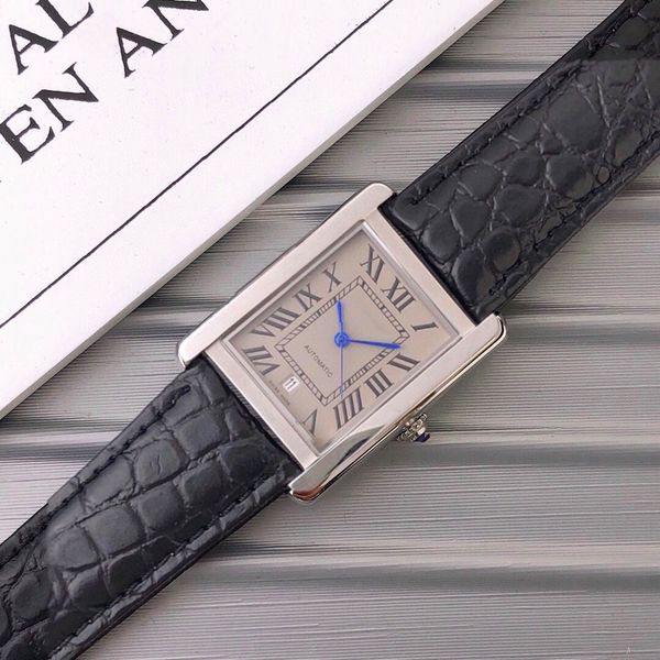 2020 classic tank men watches joker leather wristwatches 316l stainless steel square mens watch d3150
2020 classic tank men watches joker leather wristwatches 316l stainless steel square mens watch d3150
