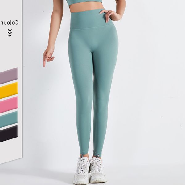 lulu original naked sense seamless high waist hip elastic nine point fitness pants women's tight yoga clothes, Black
lulu original naked sense seamless high waist hip elastic nine point fitness pants women's tight yoga clothes, Black