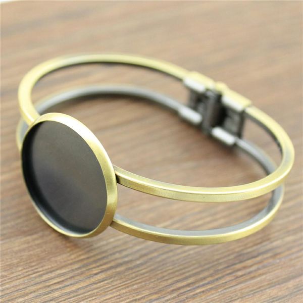 wysiwyg 1pcs 6 colors fit 25mm glass cabochon cuff bangle base diy bangle base blank tray bezel setting for jewelry making h jllnqu, Black
wysiwyg 1pcs 6 colors fit 25mm glass cabochon cuff bangle base diy bangle base blank tray bezel setting for jewelry making h jllnqu, Black