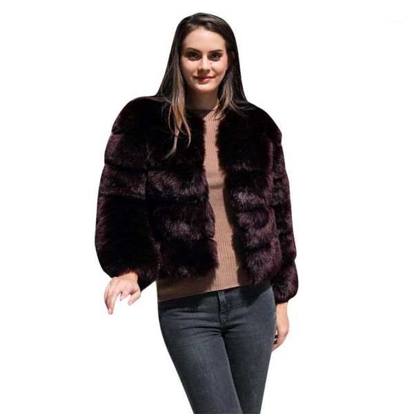 women's coat fashion solid faux fur outerwear cardigan loose button pocket short coat 2020 autumn winter furry jacket #yl101, Black
women's coat fashion solid faux fur outerwear cardigan loose button pocket short coat 2020 autumn winter furry jacket #yl101, Black
