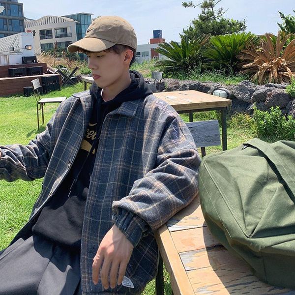 men's jackets 2021 autumn and winter clothing port wind fashion casual woolen plaid embroidery men's jacket khaki gray / navy blue, Black;brown
men's jackets 2021 autumn and winter clothing port wind fashion casual woolen plaid embroidery men's jacket khaki gray / navy blue, Black;brown