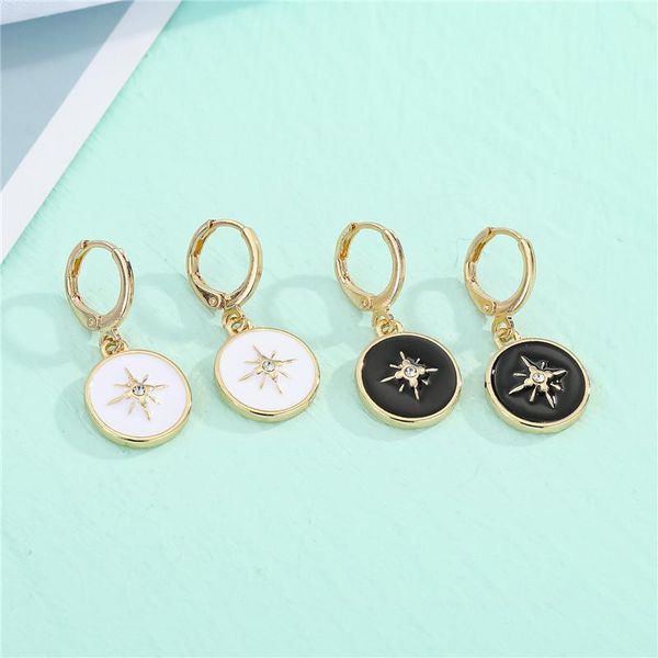 hoop & huggie 1pair cute round crystal sun enamel earrings for women simple rhinestone geometric small ear stud jewelry e528-1, Golden;silver
hoop & huggie 1pair cute round crystal sun enamel earrings for women simple rhinestone geometric small ear stud jewelry e528-1, Golden;silver