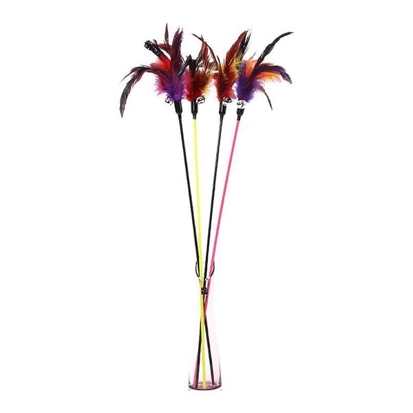 1pc teaser feather toys kitten funny colorful rod cat wand toys plastic pet cat toys interactive stick pet cat jllfjw
1pc teaser feather toys kitten funny colorful rod cat wand toys plastic pet cat toys interactive stick pet cat jllfjw