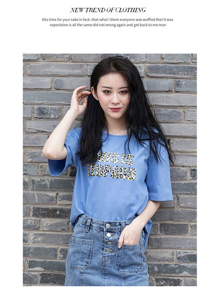 latest fashion women's t shirt summer cotton material o- neck clothing om902l 89c8, White
latest fashion women's t shirt summer cotton material o- neck clothing om902l 89c8, White