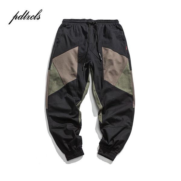 nieuwe harajuku kleur blok patchwork casual jogger broek mannen hip hop herfst mode streetwear volledige lengte elastische broek, Black
nieuwe harajuku kleur blok patchwork casual jogger broek mannen hip hop herfst mode streetwear volledige lengte elastische broek, Black