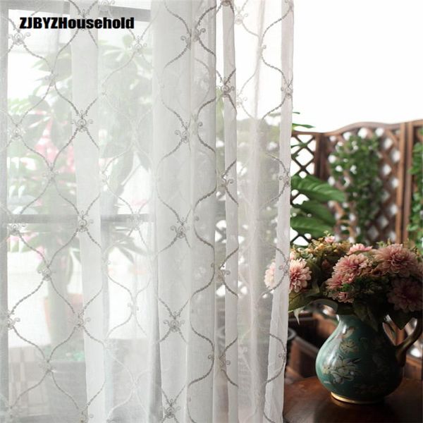 curtain & drapes embroidered white yarn tulles for living dining room bedroom modern simple plaid
curtain & drapes embroidered white yarn tulles for living dining room bedroom modern simple plaid