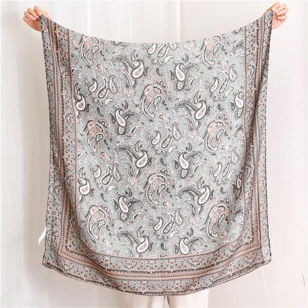 2020 vintage paisley hijab scarf fashion women long shawl soft popular scarves and shawls muslim hijabs, Blue;gray
2020 vintage paisley hijab scarf fashion women long shawl soft popular scarves and shawls muslim hijabs, Blue;gray