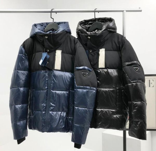 men designer jacket fashion down winter jackets coats warm down jacket outdoor thick parkas plus size famous triangle pattern apparel, Black
men designer jacket fashion down winter jackets coats warm down jacket outdoor thick parkas plus size famous triangle pattern apparel, Black