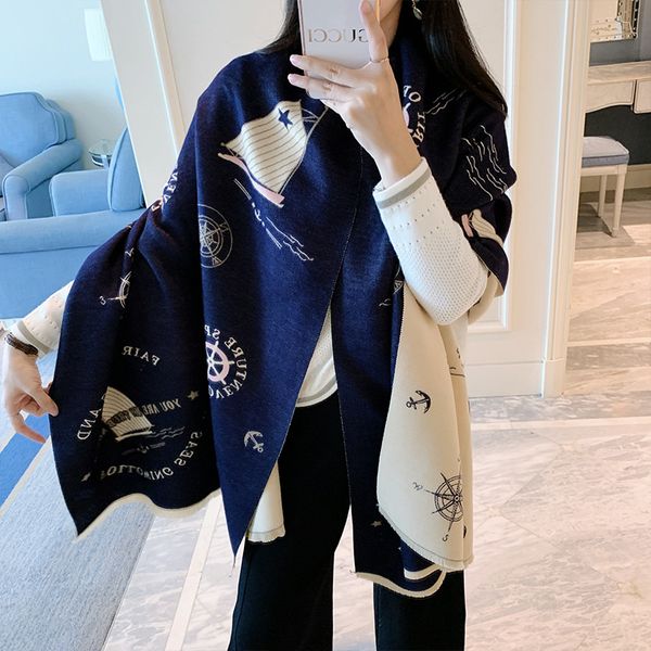 new autumn and winter imitation cashmere scarf for women's warm and thickened dual purpose office air conditioning shawl klwe, Blue;gray
new autumn and winter imitation cashmere scarf for women's warm and thickened dual purpose office air conditioning shawl klwe, Blue;gray