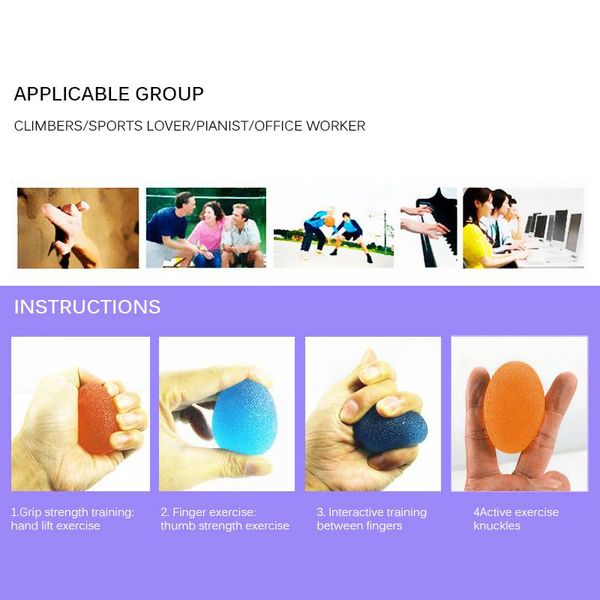 accessories ball finger strengthener for hand training physical rehabilitation and improves grip tools soft silicone exercise
accessories ball finger strengthener for hand training physical rehabilitation and improves grip tools soft silicone exercise