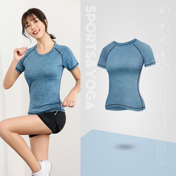 running jerseys women's gym fitness yoga t-shirt short sleeve round neck sport slim shirt sportswear1, Black;blue
running jerseys women's gym fitness yoga t-shirt short sleeve round neck sport slim shirt sportswear1, Black;blue