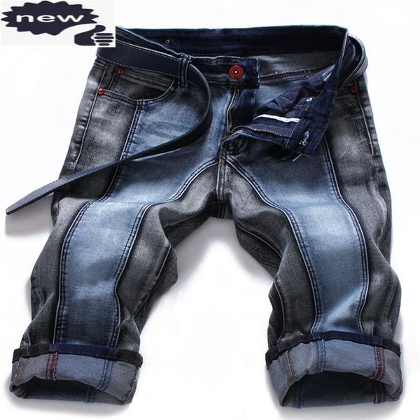 men's jeans men denim shorts patchwork mixed color stretch straight short street slim fit casual zip knee length pants plus size 46, Blue
men's jeans men denim shorts patchwork mixed color stretch straight short street slim fit casual zip knee length pants plus size 46, Blue