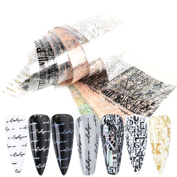 10pcs transfer foil english letters nails stickers alphabet sliders manicure cool graffiti nail wraps tattos tool, Black
10pcs transfer foil english letters nails stickers alphabet sliders manicure cool graffiti nail wraps tattos tool, Black