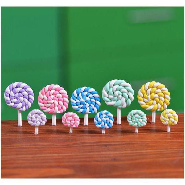 colorful polymer clay lollipops soft clay diy assembled toys miniature fairy garden decoration micro landscape accessory cactu planter
colorful polymer clay lollipops soft clay diy assembled toys miniature fairy garden decoration micro landscape accessory cactu planter