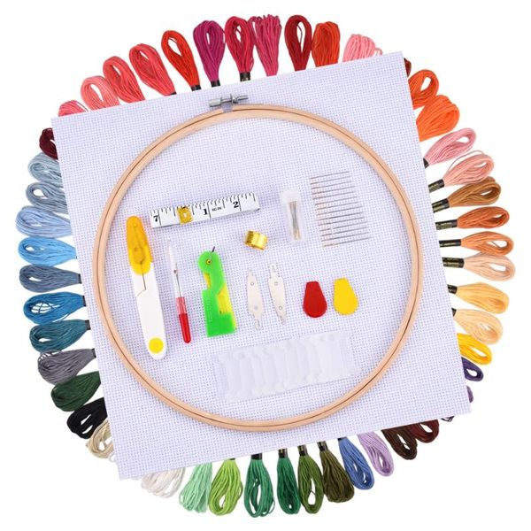 sewing notions & tools 50 colors thread embroidery hoop pen needle kit punch stitching knitting set women mom gift diy accessories with twee, Black
sewing notions & tools 50 colors thread embroidery hoop pen needle kit punch stitching knitting set women mom gift diy accessories with twee, Black