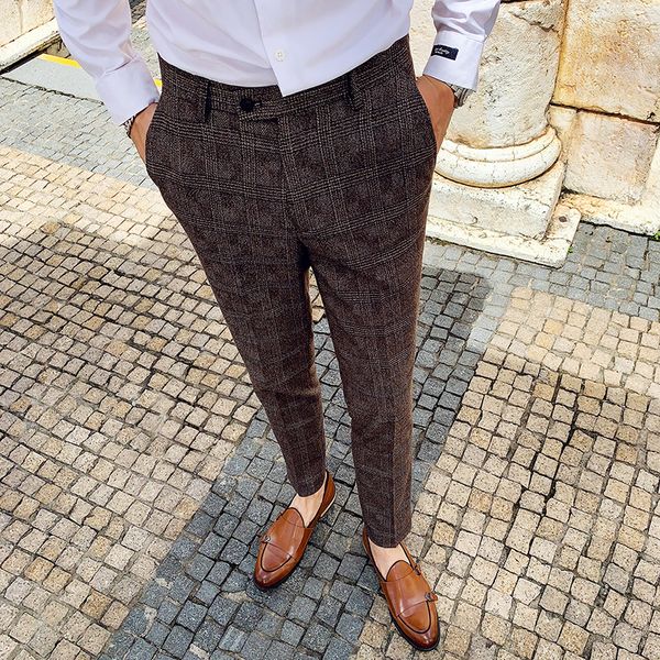 2020 pantalon autumn clasico hombre chess suit men's wedding fine-tuning business pants kmct, Black
2020 pantalon autumn clasico hombre chess suit men's wedding fine-tuning business pants kmct, Black