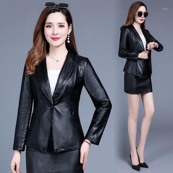 ladies spring new pu leather jacket short small coat fashion mother autumn suit young and middle-aged women locomotive1, Black
ladies spring new pu leather jacket short small coat fashion mother autumn suit young and middle-aged women locomotive1, Black