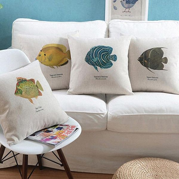 ocean fish home decorative cushion cover throw pillow case marine life office chair polyester linen cojines almofada 45*45cm
ocean fish home decorative cushion cover throw pillow case marine life office chair polyester linen cojines almofada 45*45cm