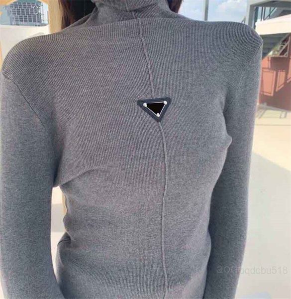 women's sweaters slim ladies bottoming shirt long sleeve turtleneck metal triangular label designer with tags gxi8, White;black
women's sweaters slim ladies bottoming shirt long sleeve turtleneck metal triangular label designer with tags gxi8, White;black