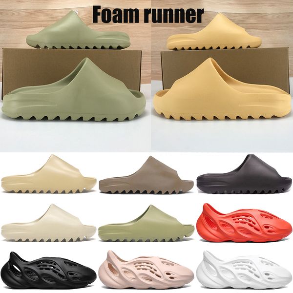 new kanye west foam runner sandal slipper triple black white bone resin desert sand soot men women fashion slides sandals shoes us 5-11
new kanye west foam runner sandal slipper triple black white bone resin desert sand soot men women fashion slides sandals shoes us 5-11