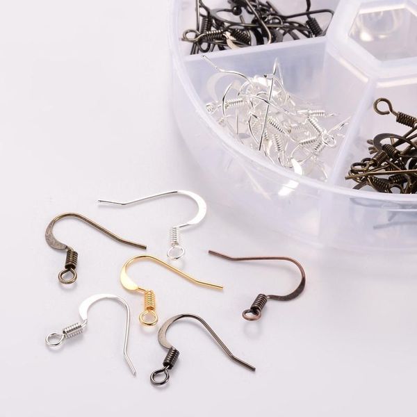 120pcs/box 6 color brass earring hooks golden antique bronze red copper gunmetal for diy jewelry finding making earrrings, Golden;silver
120pcs/box 6 color brass earring hooks golden antique bronze red copper gunmetal for diy jewelry finding making earrrings, Golden;silver