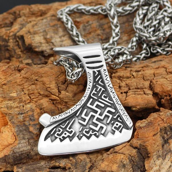 pendant necklaces slavs dukhobor stainless steel amulet odolen trava necklace perun axe, Silver
pendant necklaces slavs dukhobor stainless steel amulet odolen trava necklace perun axe, Silver
