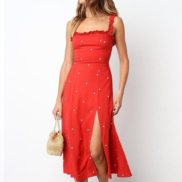 casual dresses summer vintage beach long dress women 2021 fashion retro dot printed slim maxi boho cute female1, Black;gray
casual dresses summer vintage beach long dress women 2021 fashion retro dot printed slim maxi boho cute female1, Black;gray