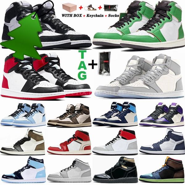 classic twist bred toe court purple mid chicago 1 1s mens basketball shoes dark mocha university blue lucky green sneakers sports trainers, Black
classic twist bred toe court purple mid chicago 1 1s mens basketball shoes dark mocha university blue lucky green sneakers sports trainers, Black