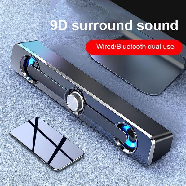 portable computer speaker powerful soundbar stereo subwoofer bass speaker surround sound box usb wired/wireless
portable computer speaker powerful soundbar stereo subwoofer bass speaker surround sound box usb wired/wireless