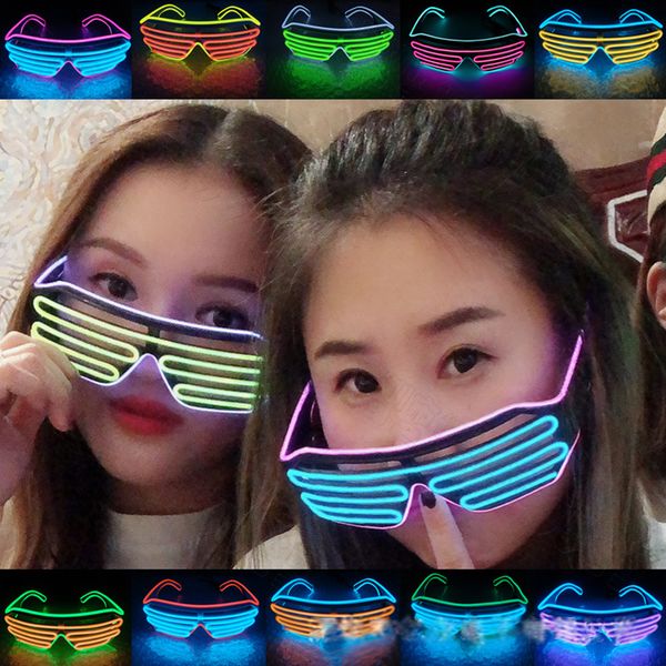 led party glowing glasses el wire fluorescent flash glass window easter graduation birthday bar decorative luminous bar eyewear
led party glowing glasses el wire fluorescent flash glass window easter graduation birthday bar decorative luminous bar eyewear